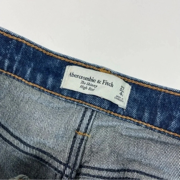 Abercrombie The Skinny High Rise Jeans - Picture 6 of 9